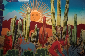imagen pintura del desierto
